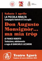 Don Augusto, monsignor...ma mia tròp